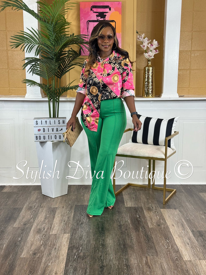 Gina Pants (Kelly Green)