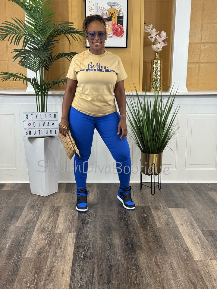 So Curvy Stretch Skinny Jeans up to 2XL (Royal Blue)
