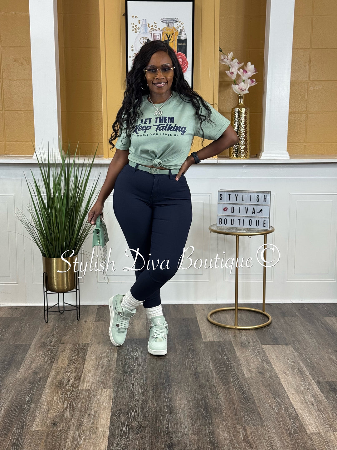 So Curvy Stretch Skinny Jeans up to 2XL (Dark Navy)