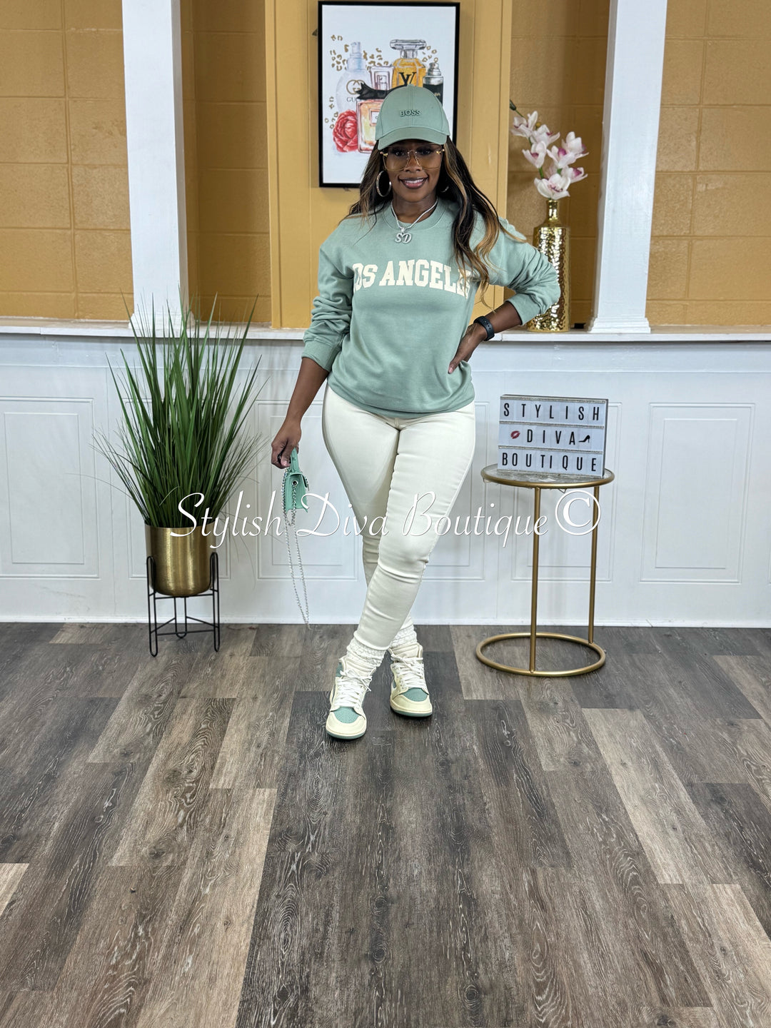 So Curvy Stretch Skinny Jeans up to 2XL (Cream)