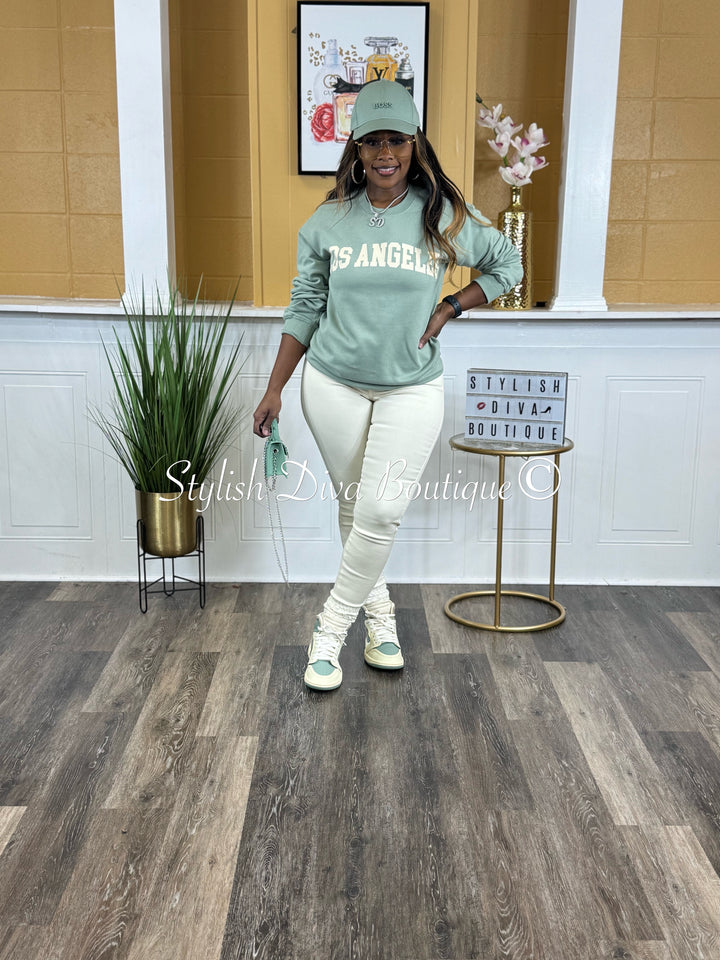 So Curvy Stretch Skinny Jeans up to 2XL (Cream)