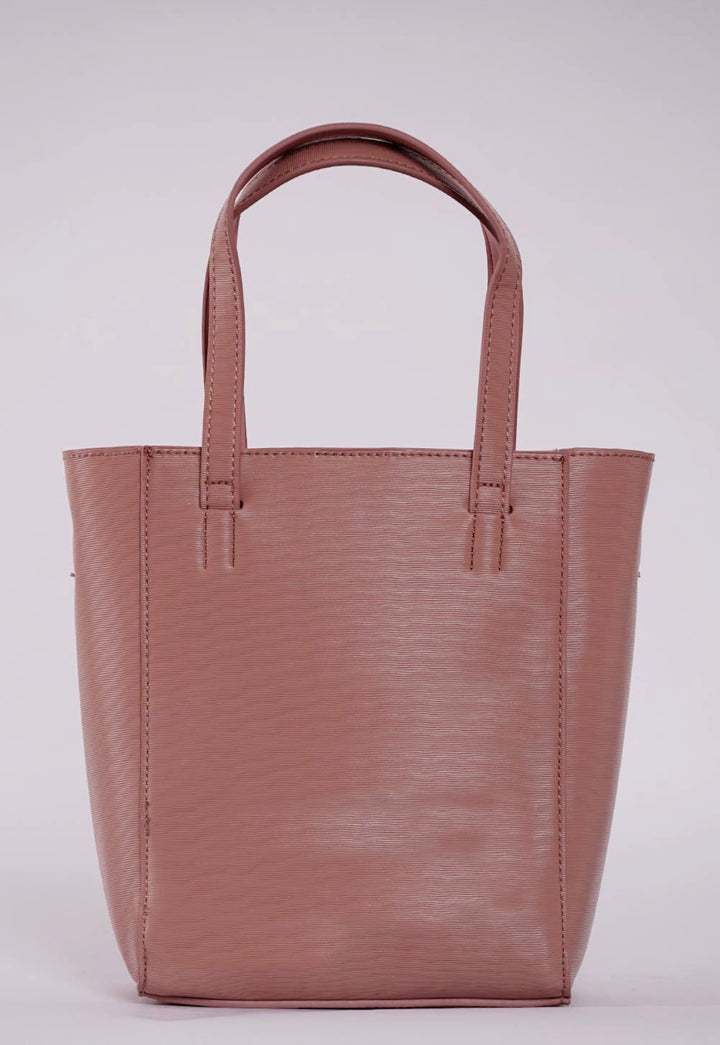 Becky Bucket Tote Bag (Rose Pink)