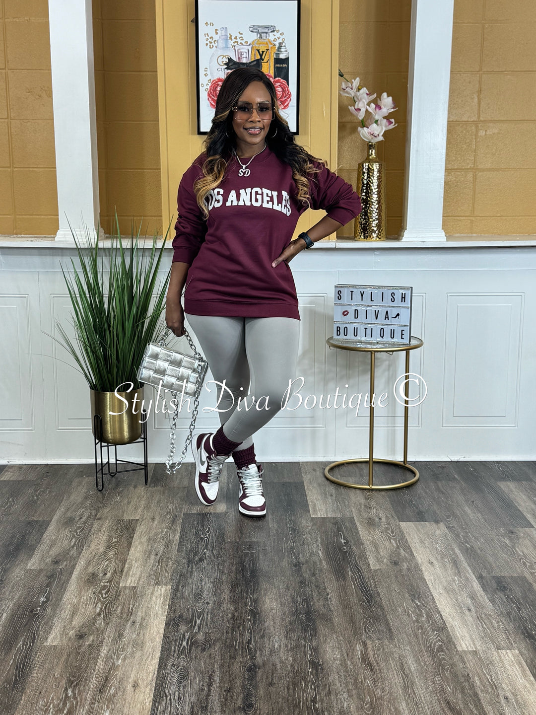 Butter Soft Microfiber Leggings up to 3XL (Light Grey)