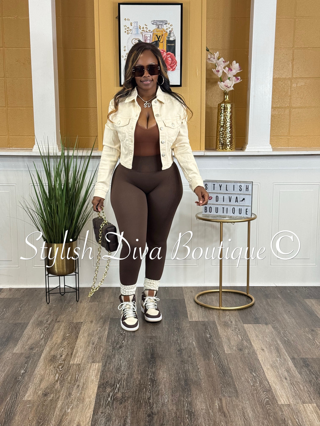 Brown Sugar Seamless Bodysuit