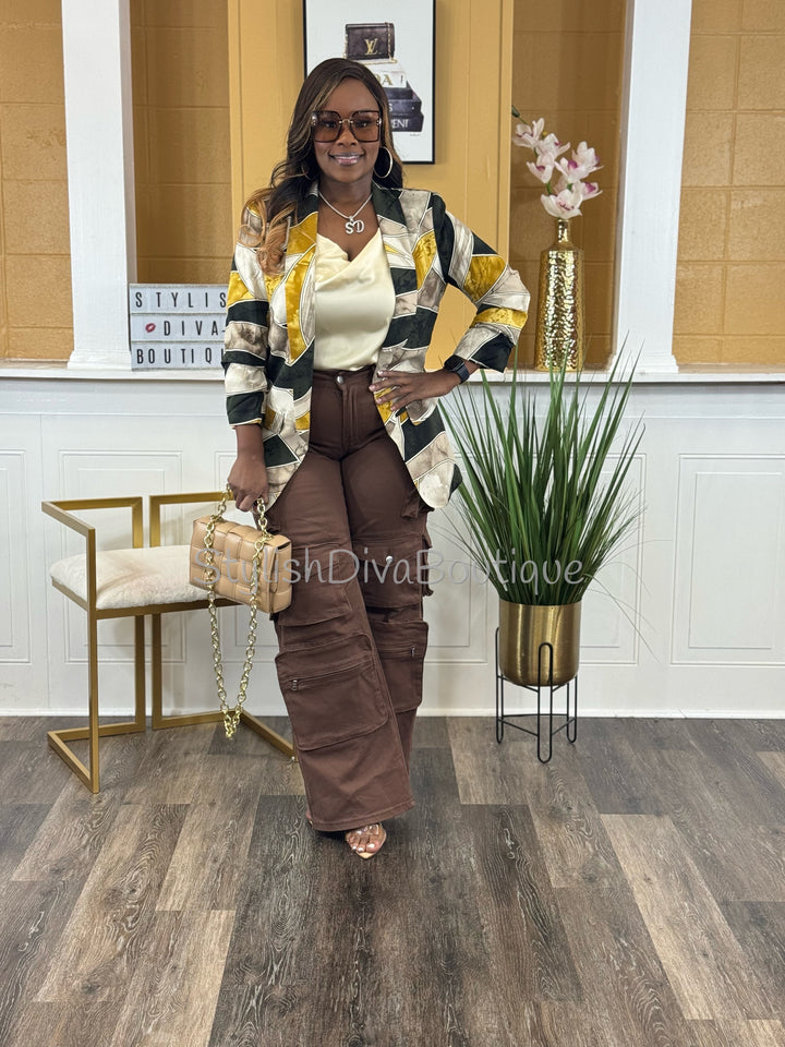 In My Element Cargo Pants (Brown)
