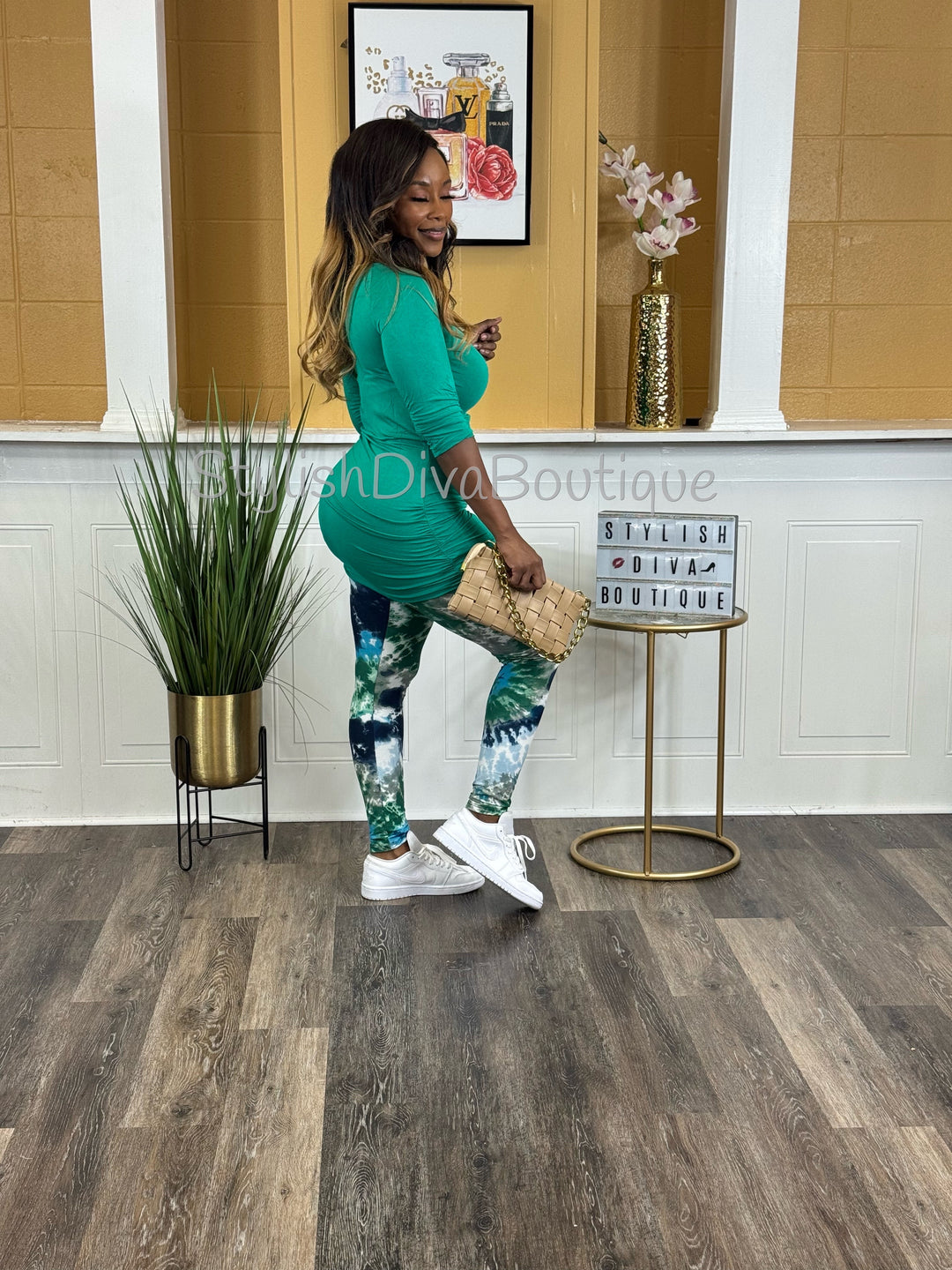 Emerald Energy Legging Set
