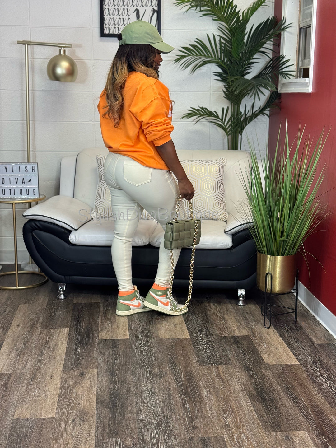 ORIGINAL Signature Sweatshirt (Tangerine Orange)