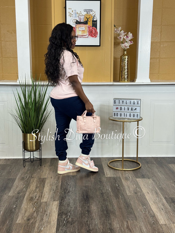 Kima Cargo Joggers (Navy)