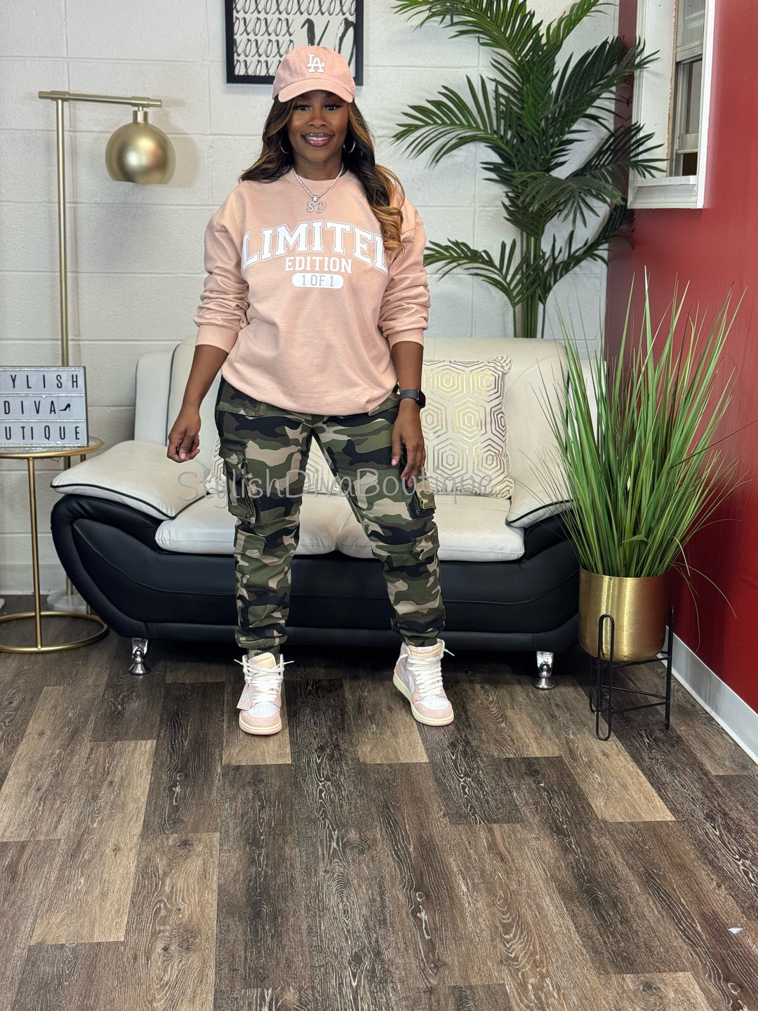 Limited Edition 1 of 1 Sweatshirt (Blush Pink)