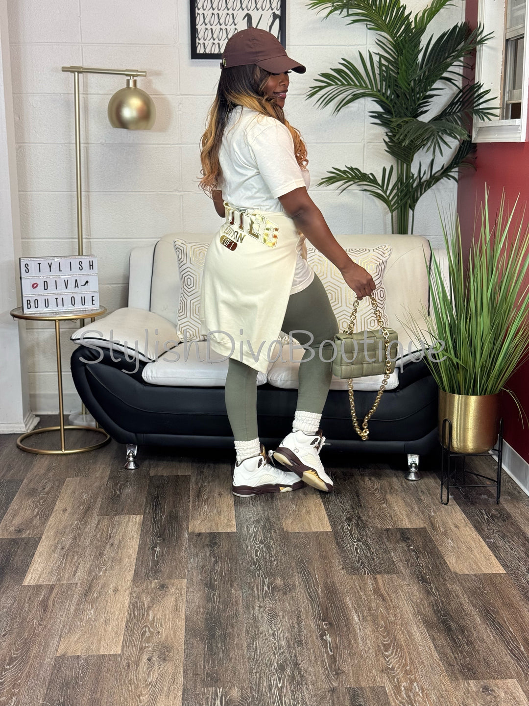 ORIGINAL Signature Graphic Tee (Champagne Cream)