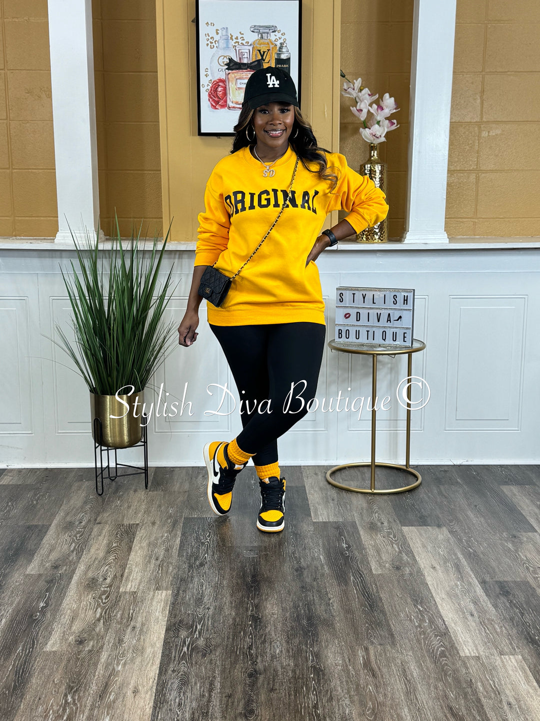 The ORIGINAL Sweatshirt Only up to 3XL (Black Print)