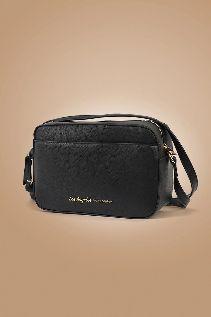 Low Key Boujee Boxy Bag (Black)