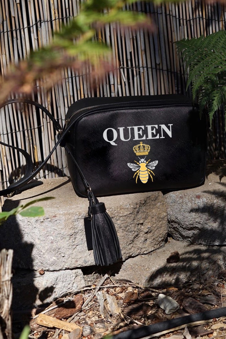 Queen Bee Boxy Bag (Black)