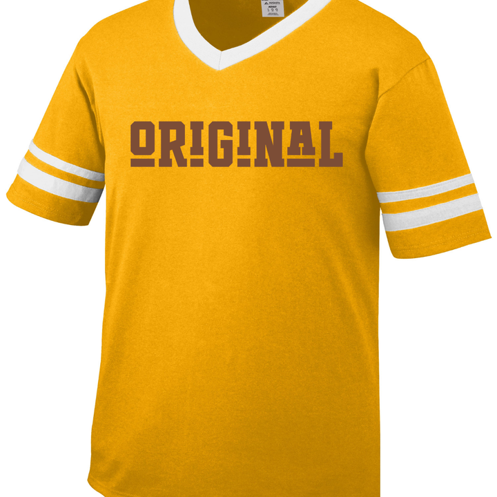 ORIGINAL Varsity Tee (Gold/Brown)