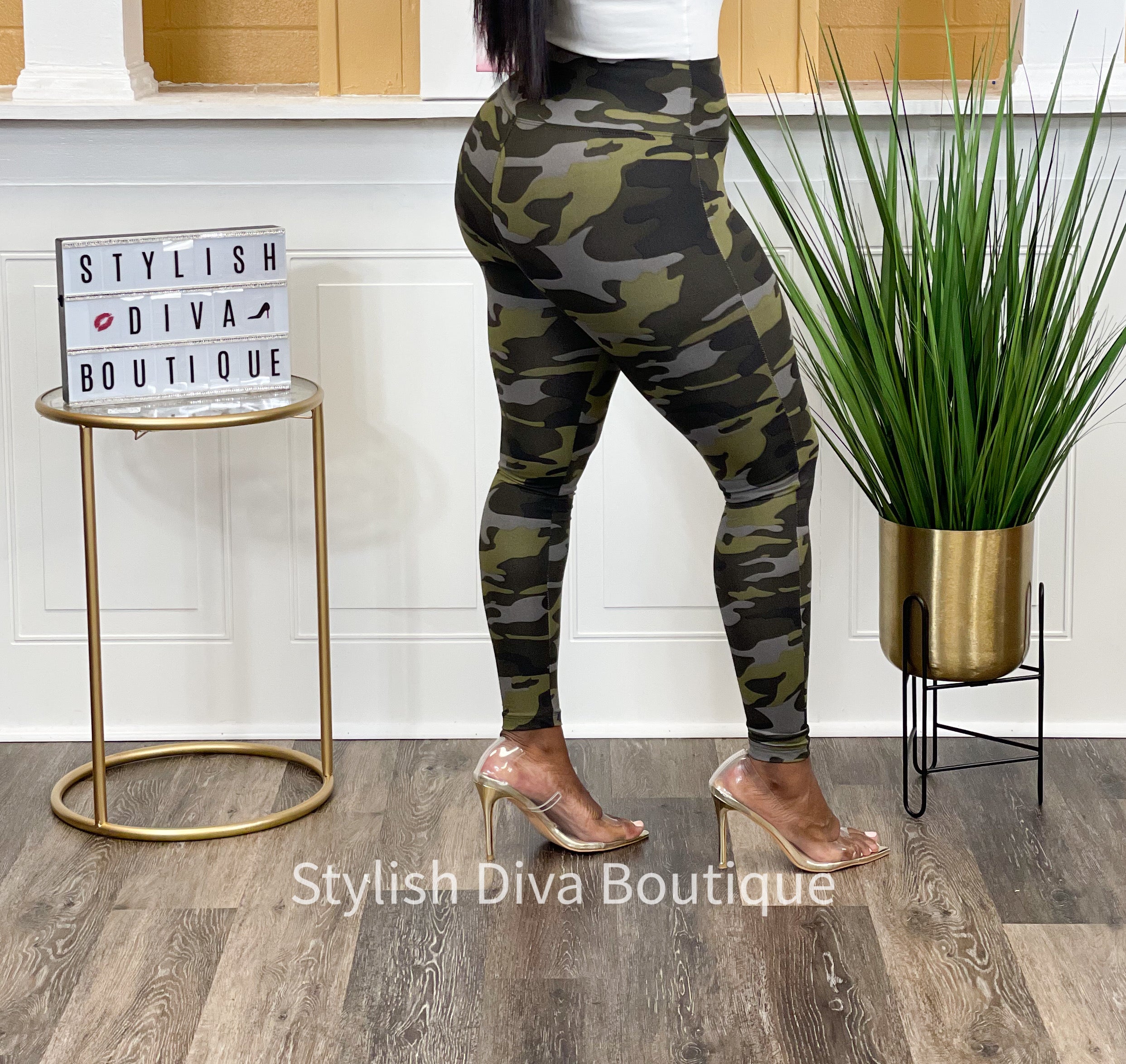 Monrow Camo Print Leggings | Bloomingdale's