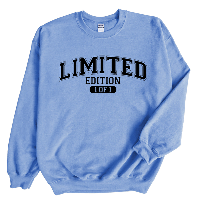 Limited Edition 1 of 1 Sweatshirt Only up to 3XL (Black Print)