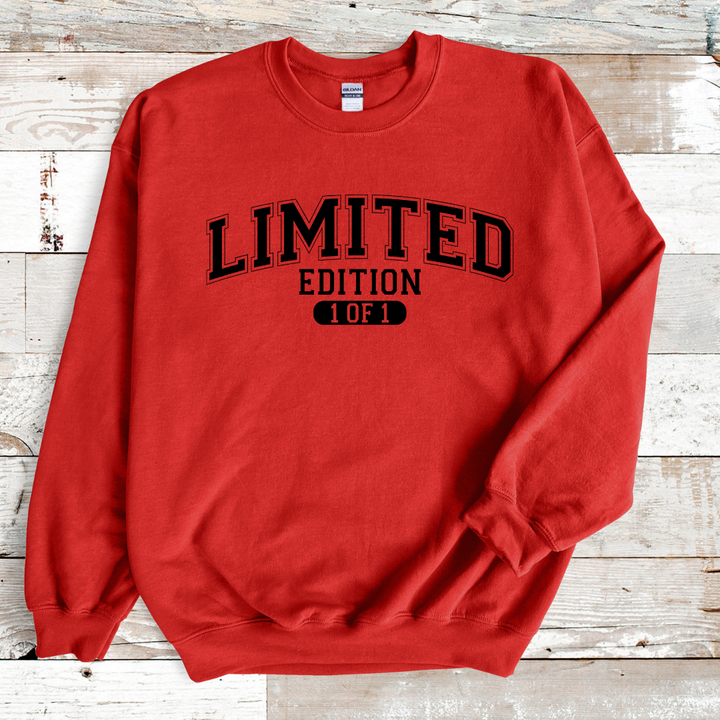 Limited Edition 1 of 1 Sweatshirt Only up to 3XL (Black Print)