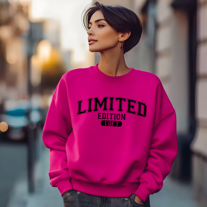 Limited Edition 1 of 1 Sweatshirt Only up to 3XL (Black Print)