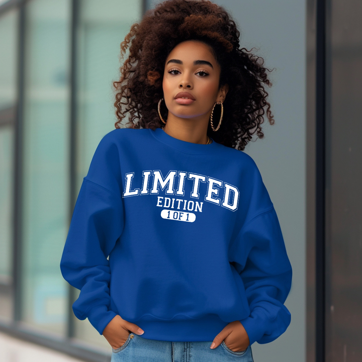 Limited Edition 1 of 1 Sweatshirt Only up to 3XL (White Print)