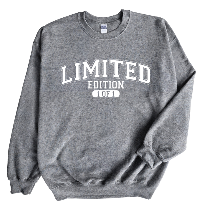 Limited Edition 1 of 1 Sweatshirt Only up to 3XL (White Print)