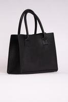 I Speak Designer Mini Tote Bag (Black)