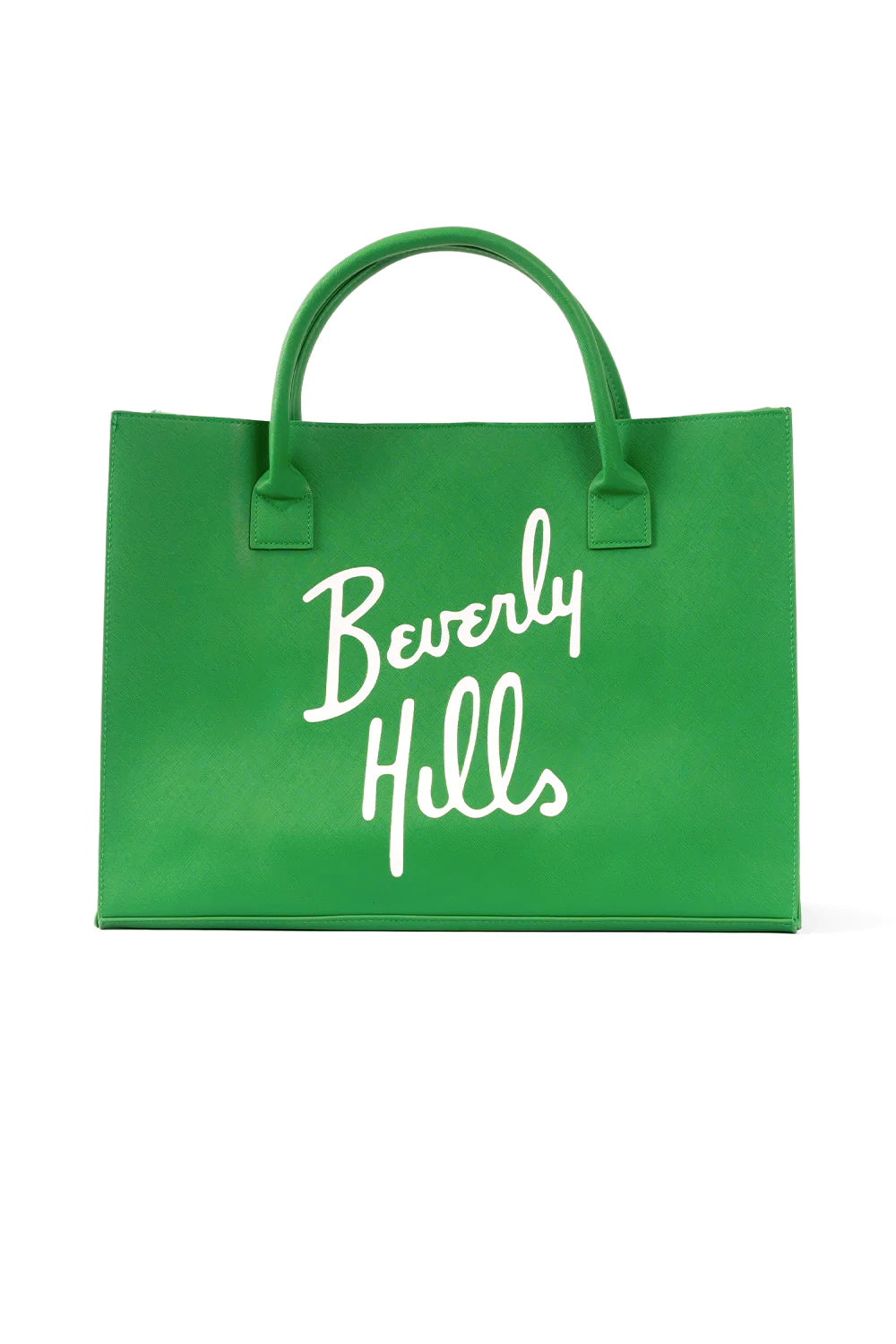 Beverly Hills Tote Bag (Green/White)