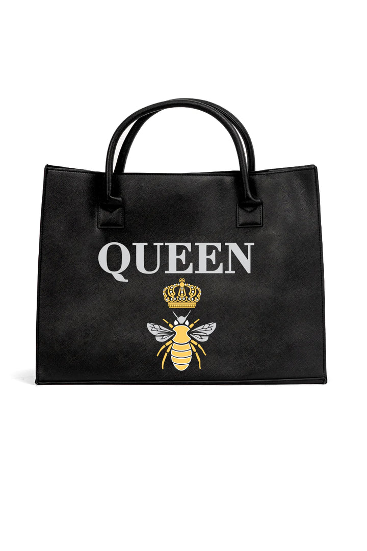 Queen Bee Tote Bag (Black)