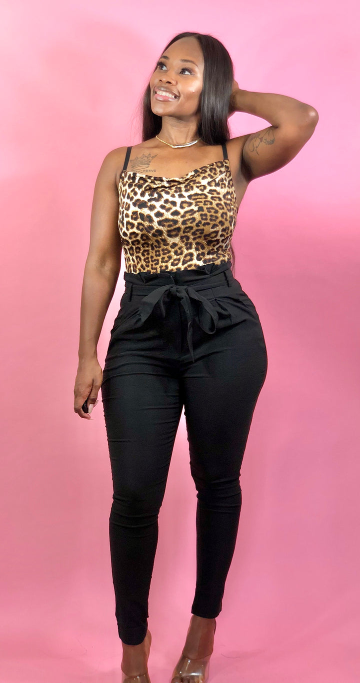 Luxe Diva Pants up to 3XL (Black)