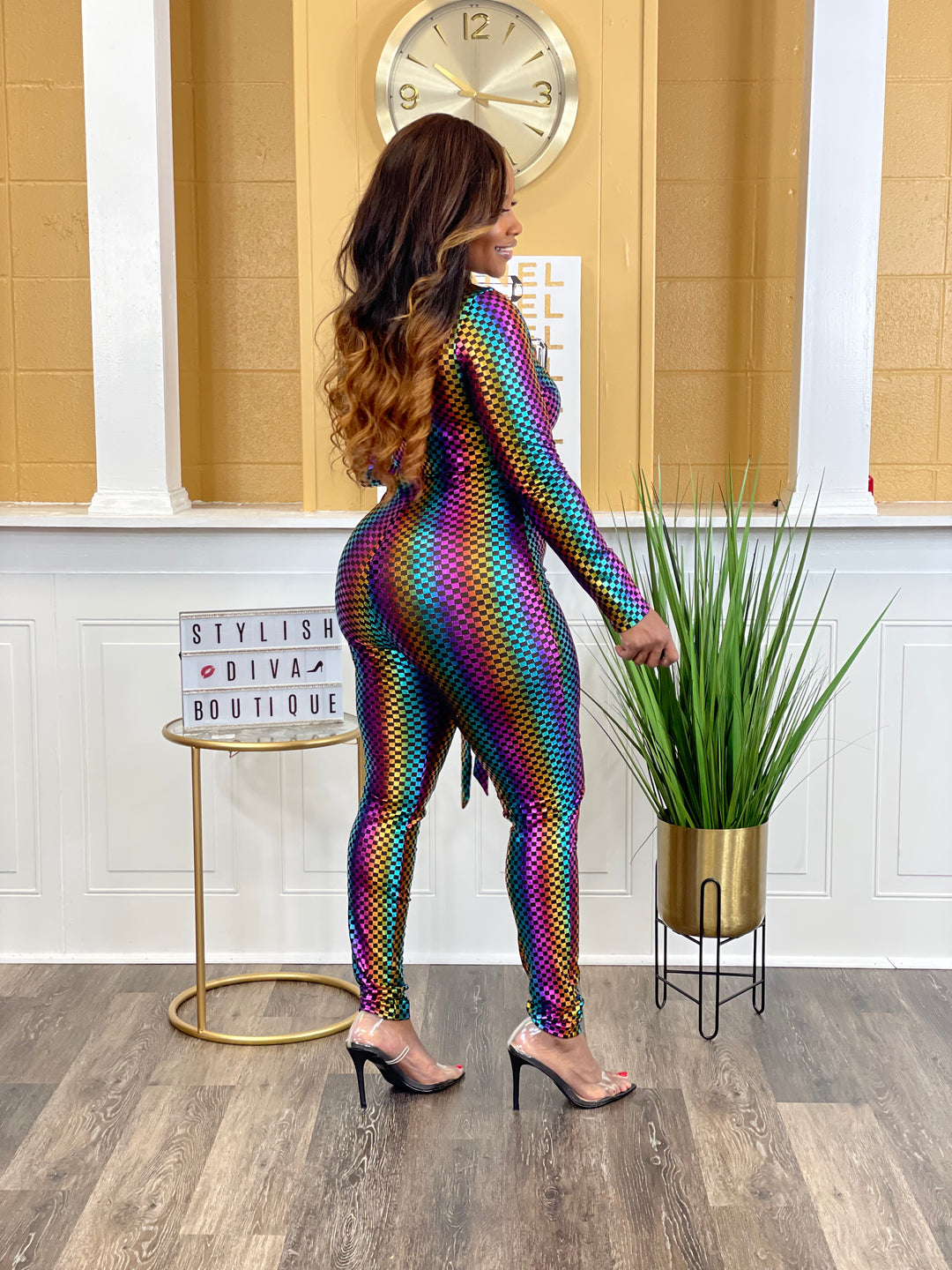 Let The Good Times Roll Jumpsuit (Multi)