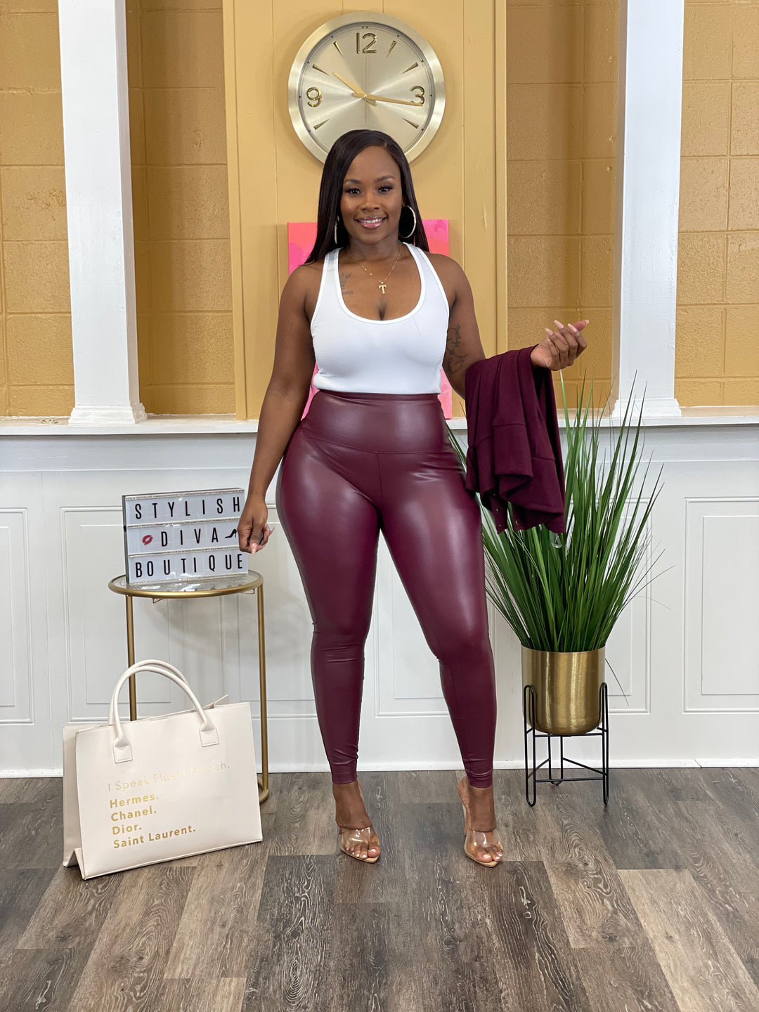 Cool Wholesale plus size leather leggings In Any Size And Style